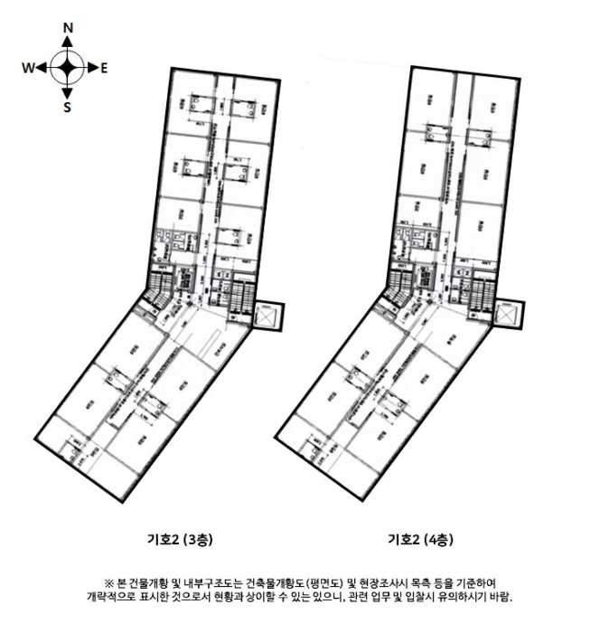 건물개황 및 내부구조도