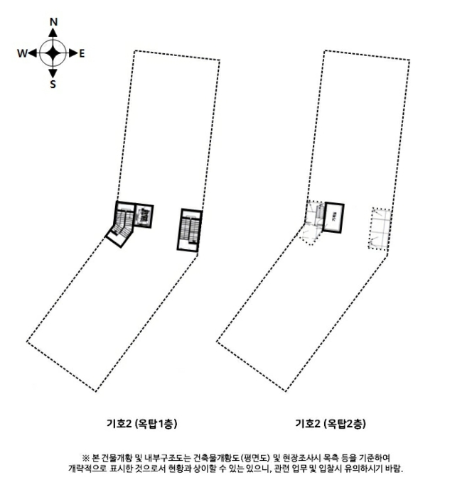 건물개황 및 내부구조도