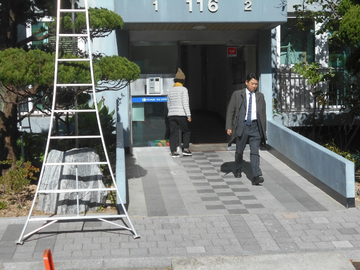 [116동 1호,2호 라인 출입구]