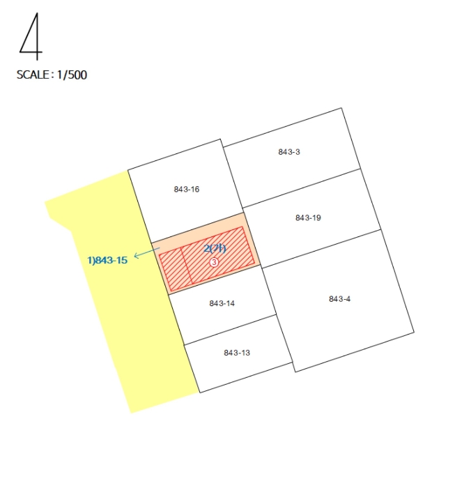 지적 및 건물개황도