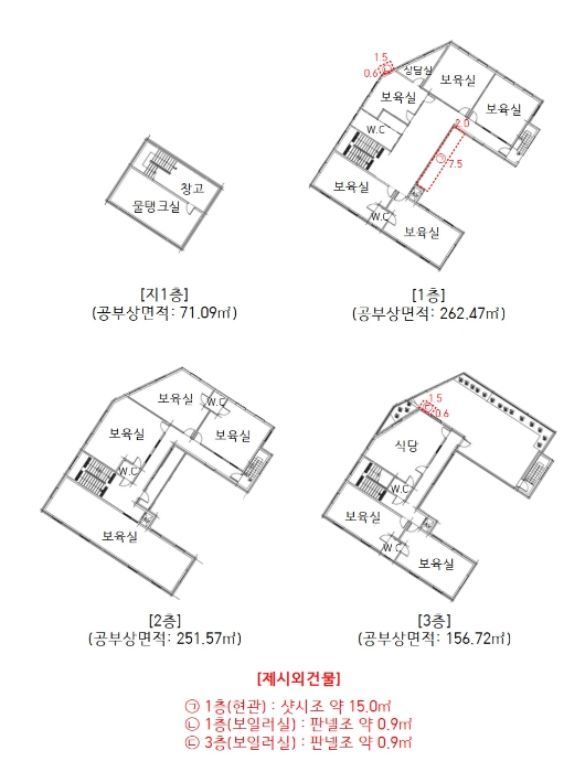 건 물 개 황 도