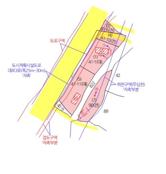 지적도 사진