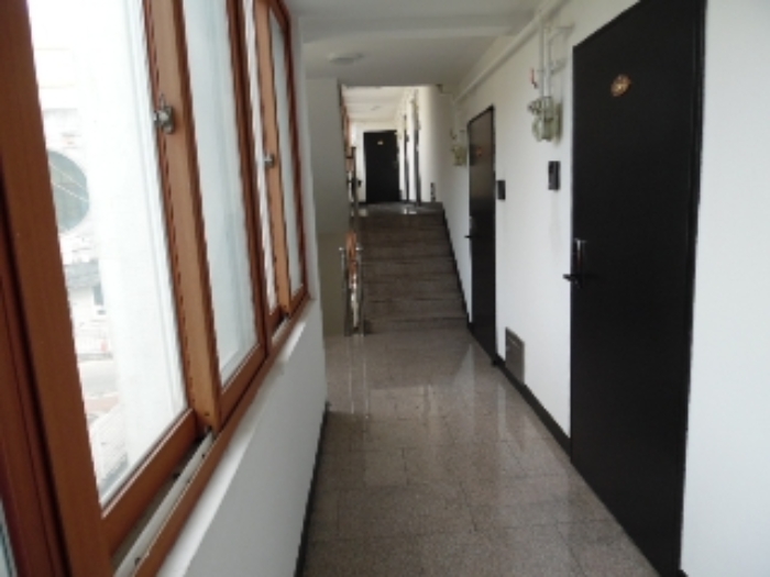 각 1,2,3층의 복도 형태