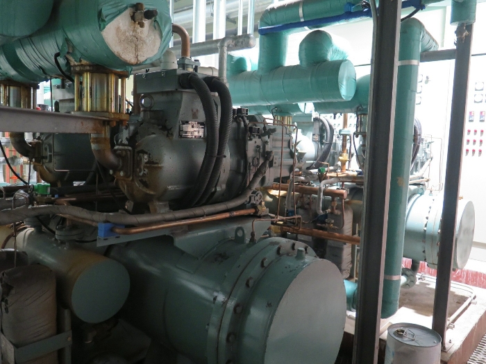 CONDENSING UNIT 설비 (지하1층 소재)