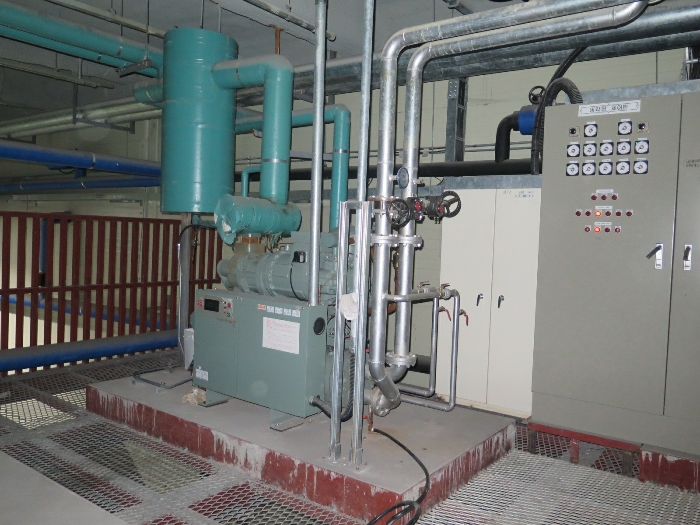 CONDENSING UNIT 설비 (5층 소재)