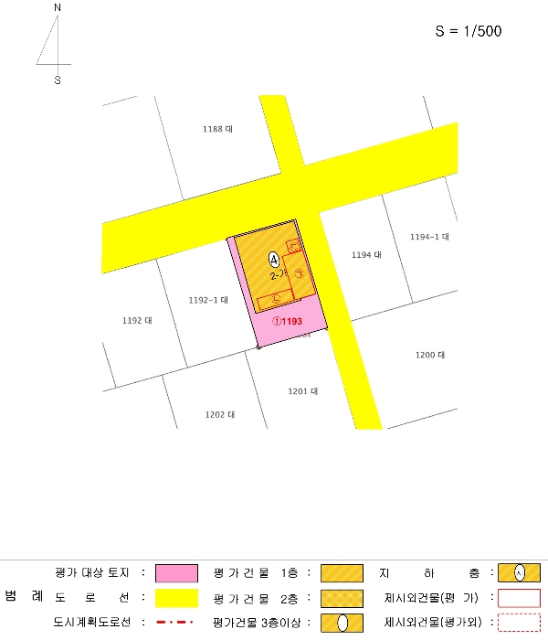 지적도 사진