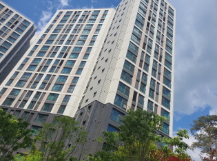 이편한세상금빛그랑메종3단지의 외관