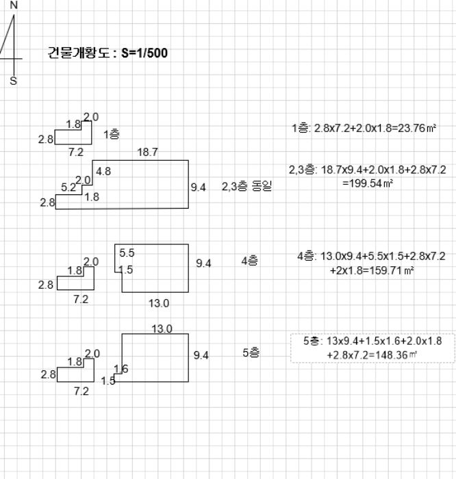 건 물 개 황 도