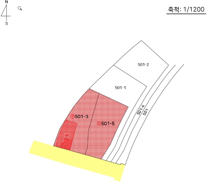 지적도 사진