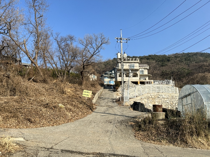 기호 7 토지 도로 및 주변 전경