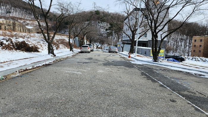 북측 도로