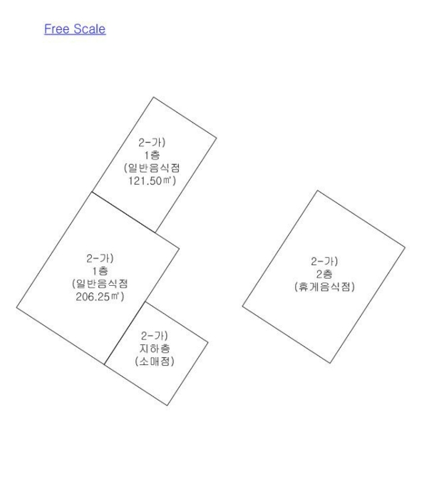 지적 및 건물개황도