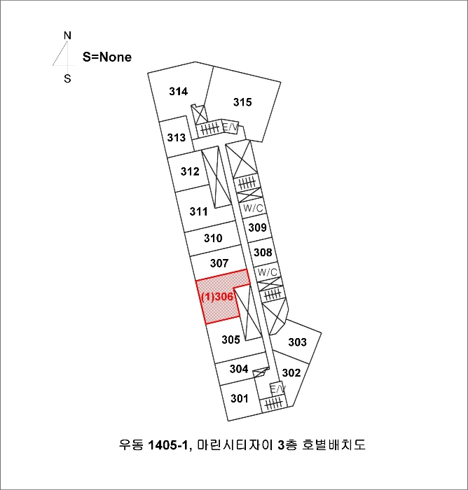 호 별 배 치 도