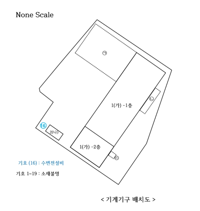 기계기구배치도