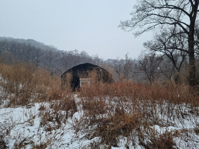 본건 북동측에서 촬영