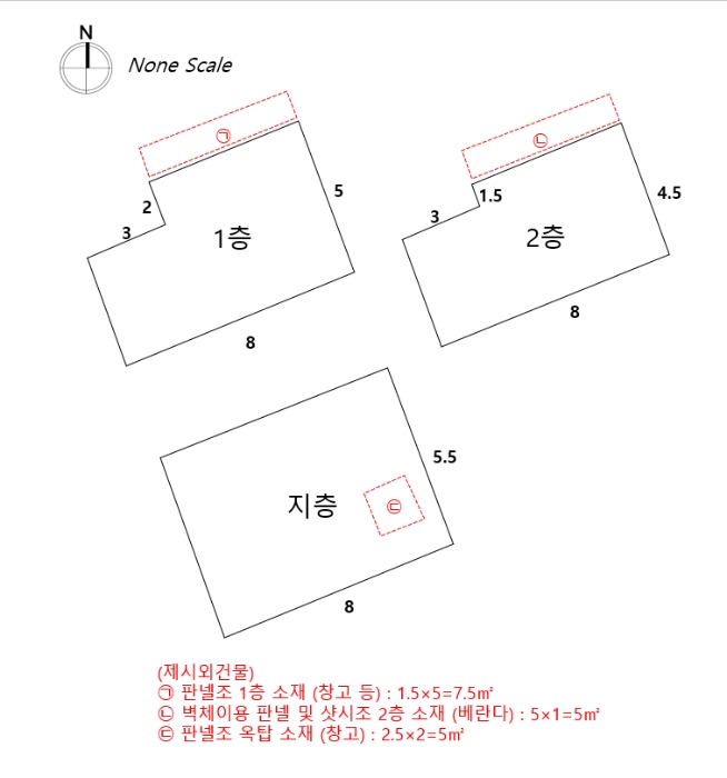 건 물 개 황 도