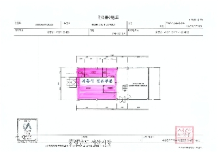 목록 3 1층 건축현황도