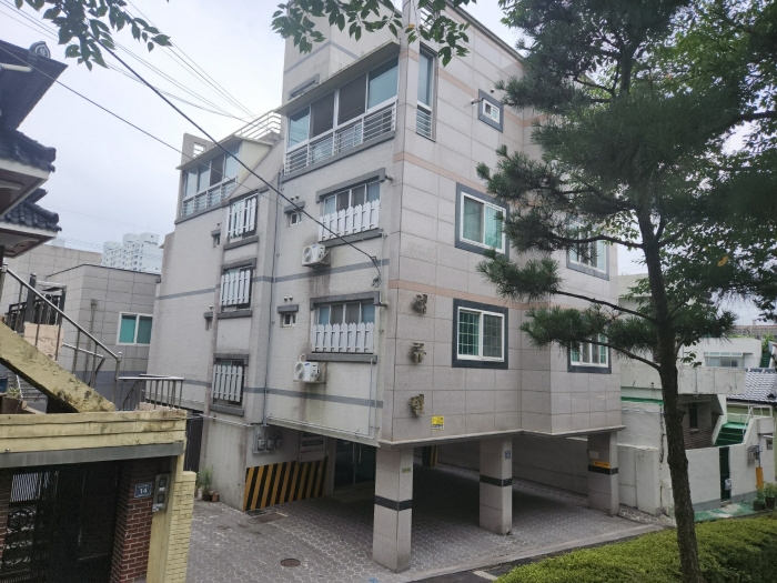 본건 전경, 북서측 인근에서 촬영
