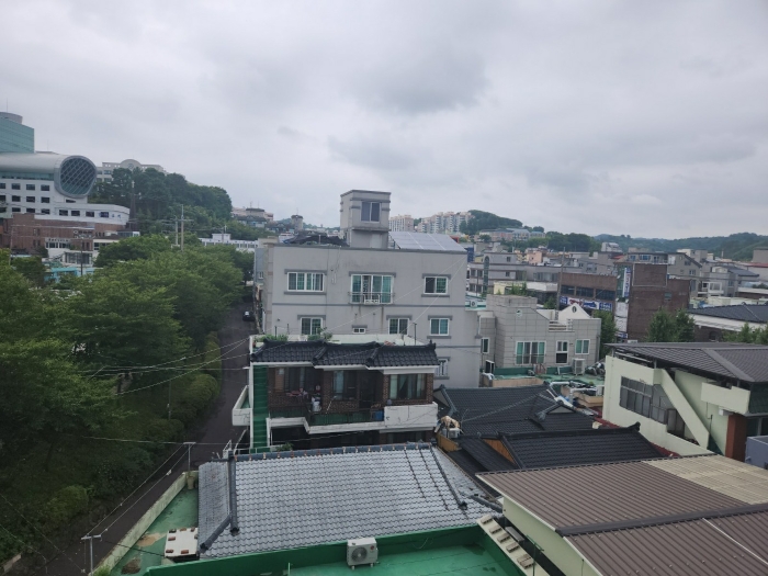 본건 전경사진, 남측 인근에서 촬영
