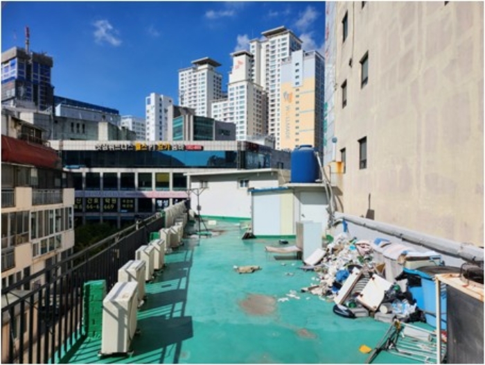 대상물건 옥상부분 전경