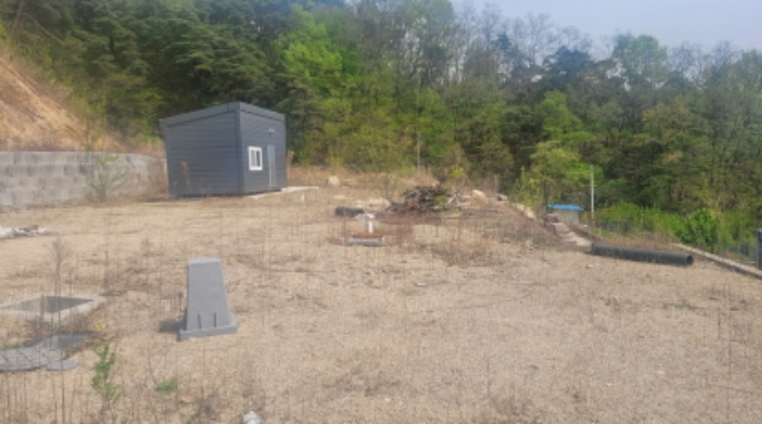 경북 칠곡 동명면 기성리 산75. 지상의 전경