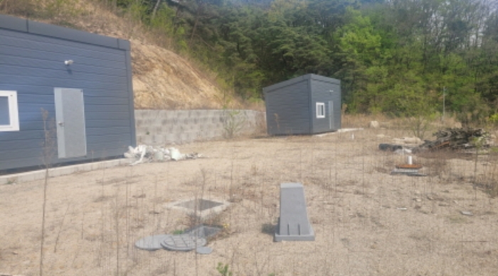 경북 칠곡 동명면 기성리 산75. 지상의 전경