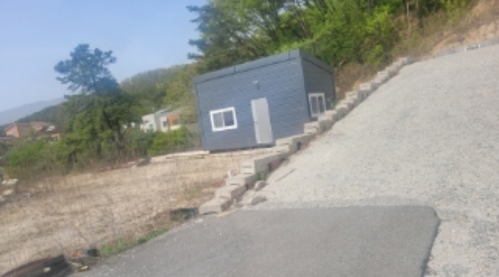 경북 칠곡 동명면 기성리 산74. 지상의 전경