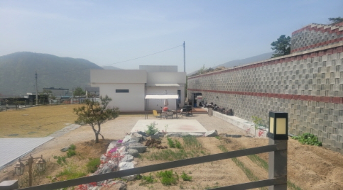 경북 칠곡 동명면 기성리 산74. 지상의 전경