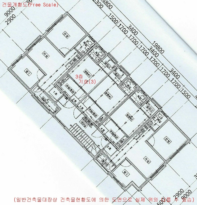 건 물 개 황 도(Free Scale)