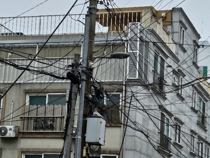 본건 북서측 앞에서 촬영