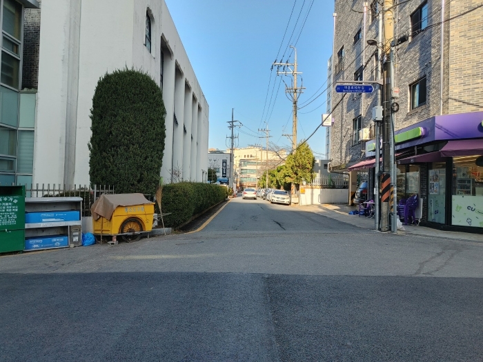 주변환경(북서측 도로)