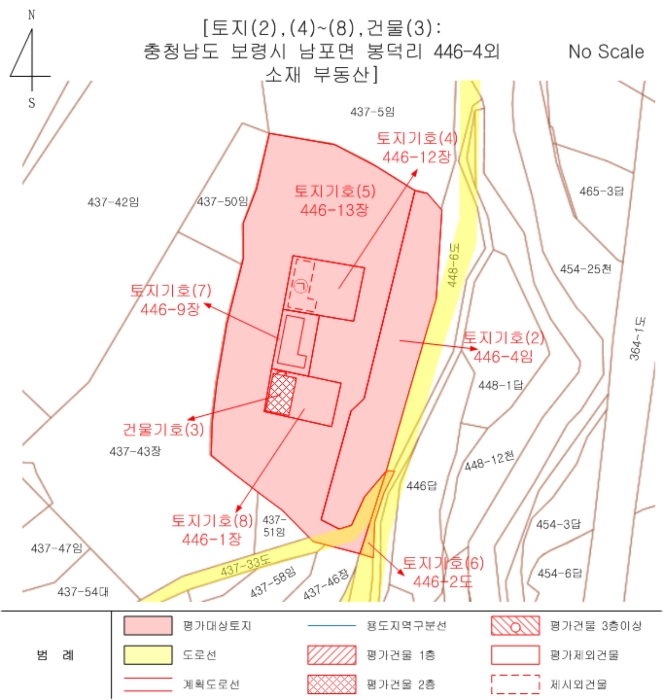 지적도 및 건물개황도