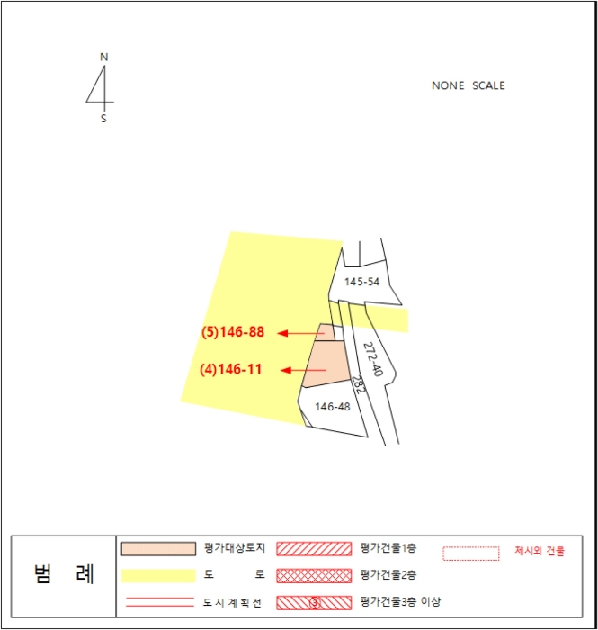 지 적 및 건 물 개 황 도