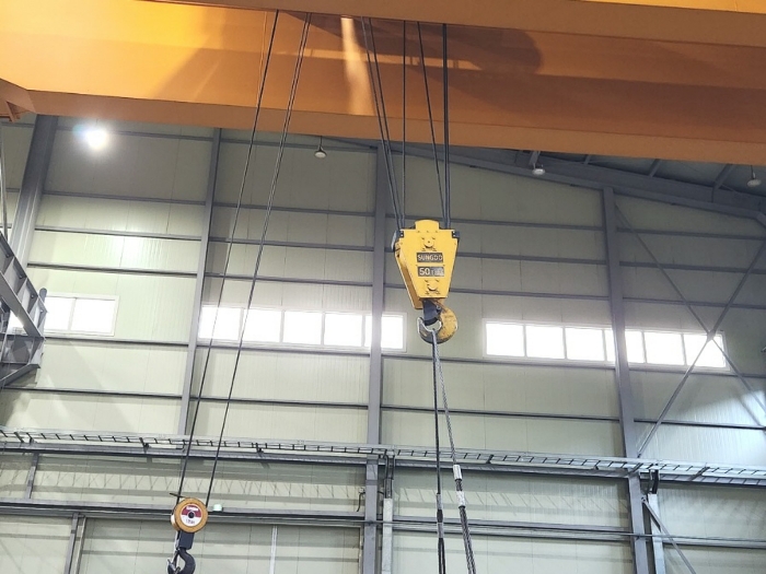 기계기구 1. Over Head Crane 50ton+10ton