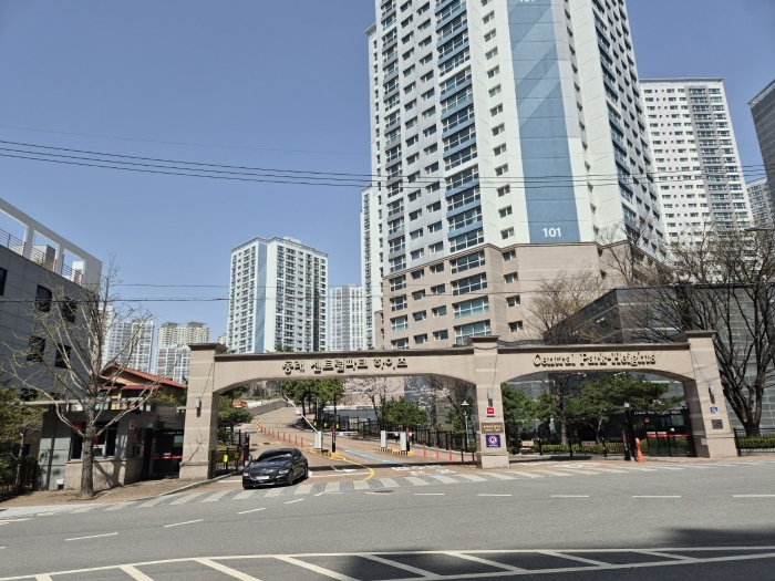 동래센트럴파크하이츠1차 전경