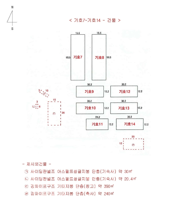 건 물 개 황 도