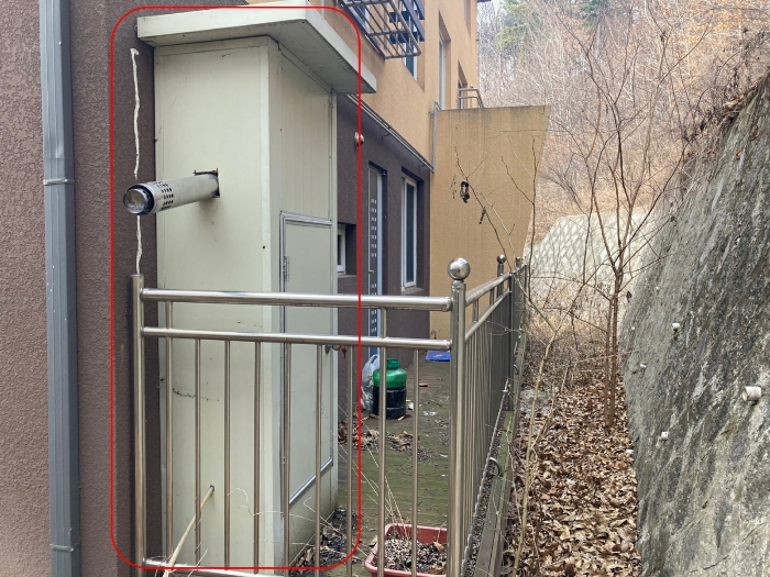 제시외물건(㉡) 전경