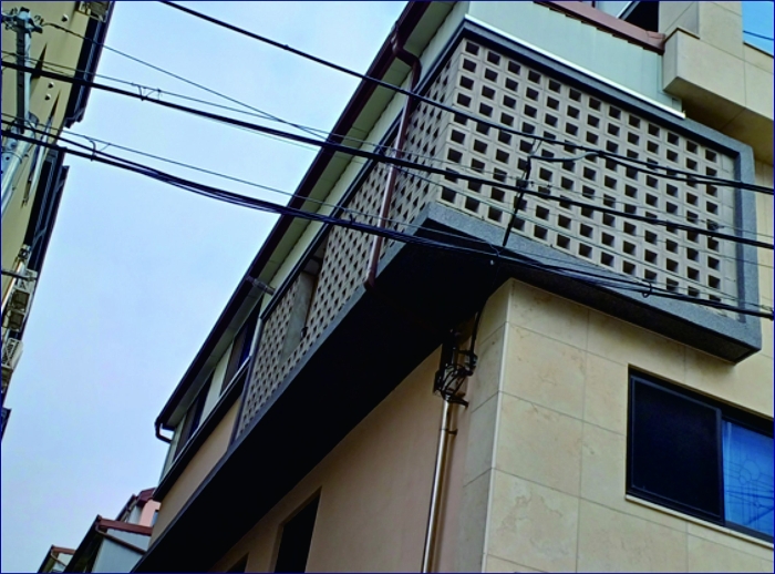 본건 건물 옥상 중 다용도
실 등으로 이용 중인 부분