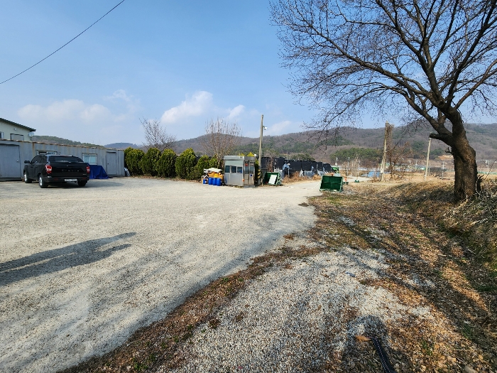 토지 기호(1) 남서측 전경(공업용 부속토지 부분)