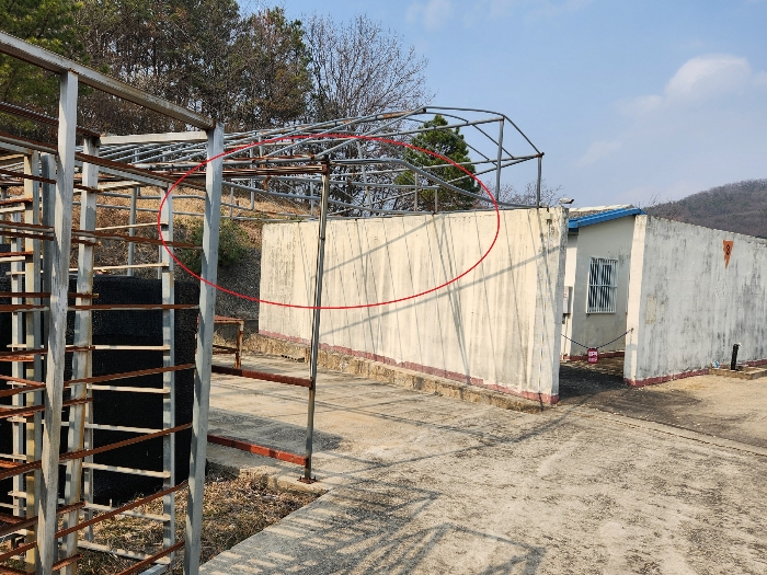 토지 기호(3) 지상 철제구조물