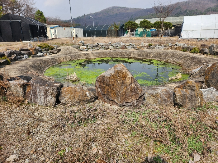 토지 기호(3) 지상 방화수 목적의 유지