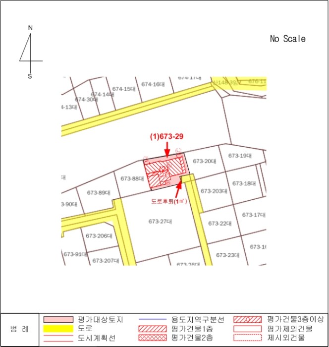 지적 및 건물개황도