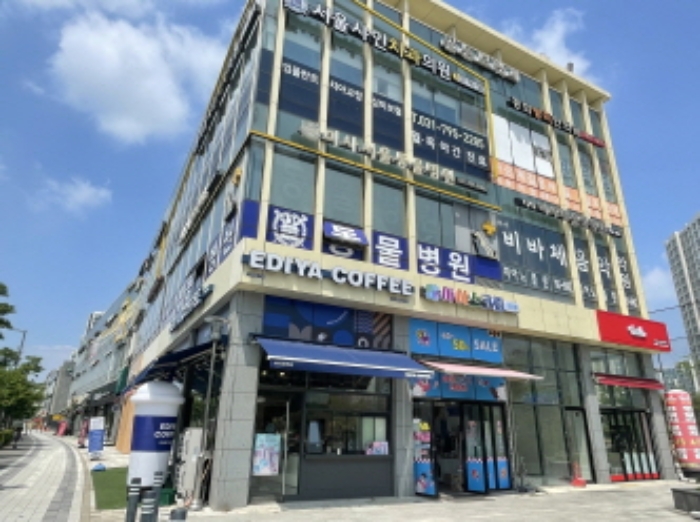 골든브릿지 상가 전경