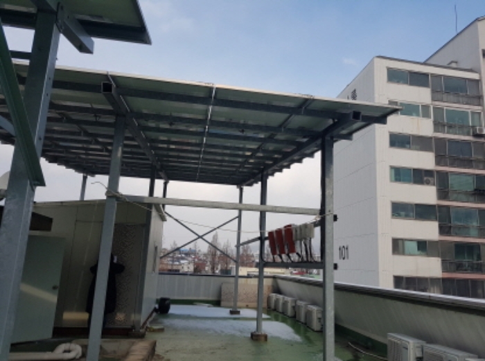 옥상 제시외 태양광 패널 (3)