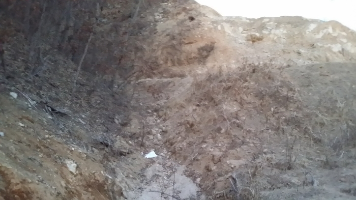 본건 남서측에서