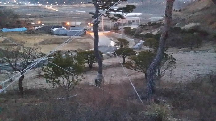 본건 남측 주위