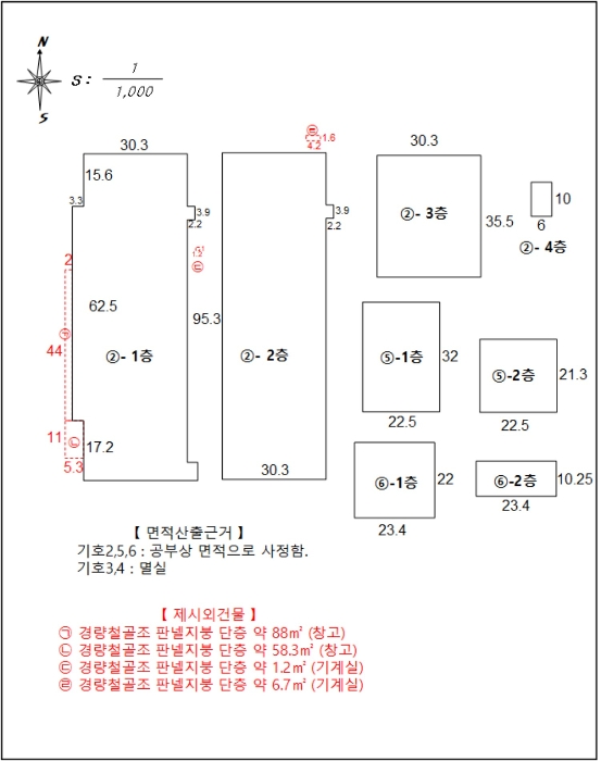 건 물 개 황 도