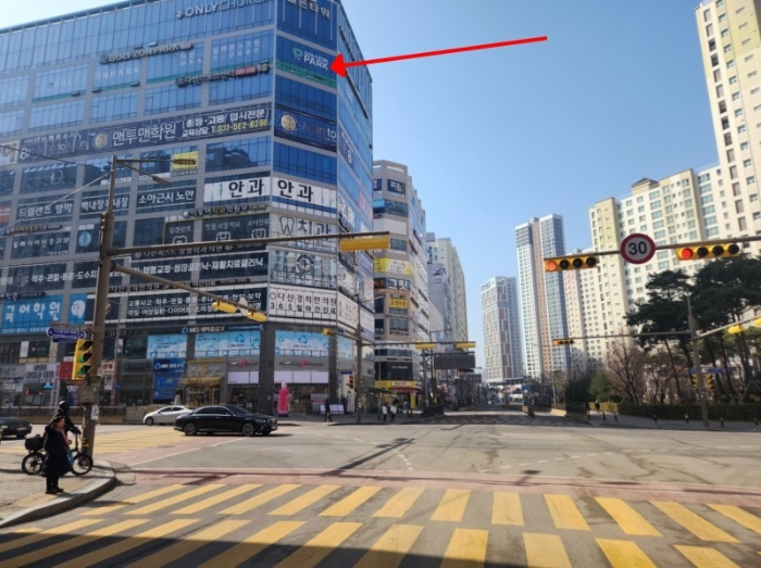 본건 주위환경(북동측에서 촬영)