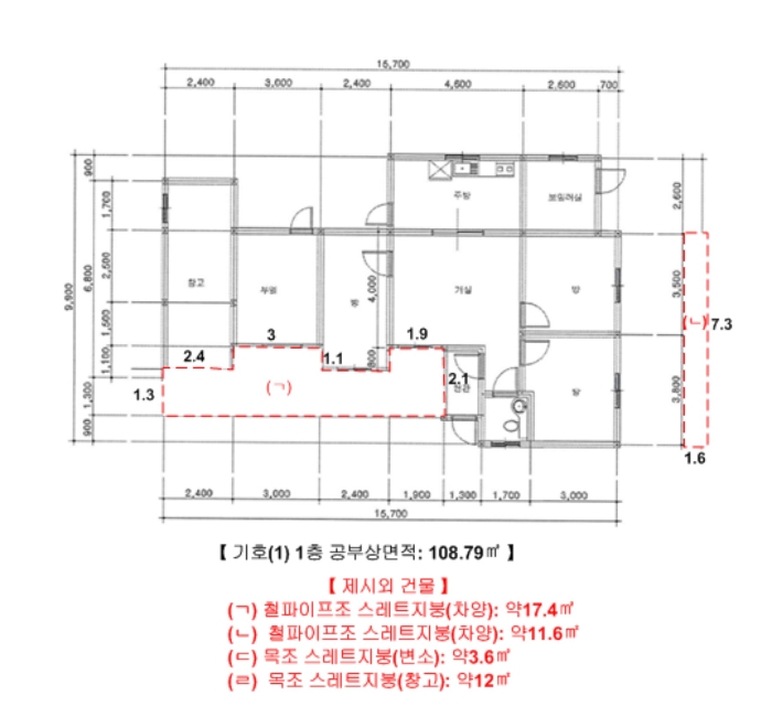 건 물 개 황 도