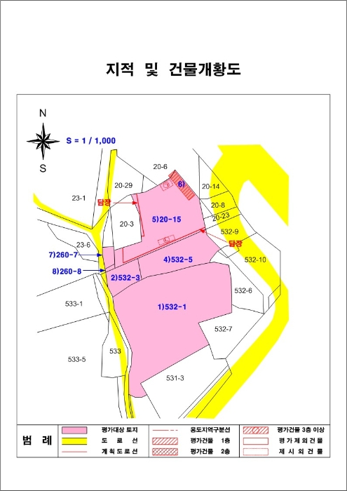 지적도(경매,디딤돌 등)